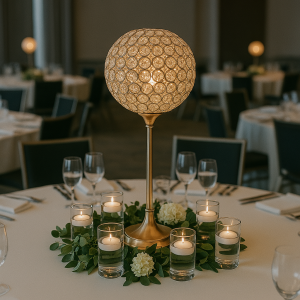 Centre de table rond